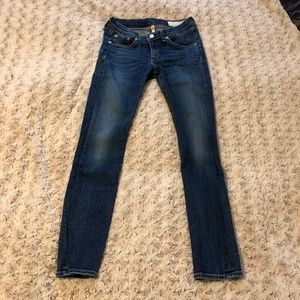 Rag & Bone Mid-Rise Skinny Jeans